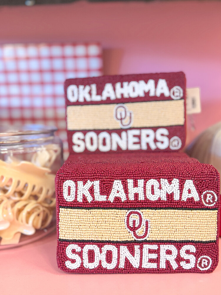 Ole OKLAHOMA  Beaded Large Crossbody