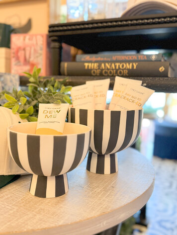 Oyoy Living Design Toppu Mini Bowl- Black/White