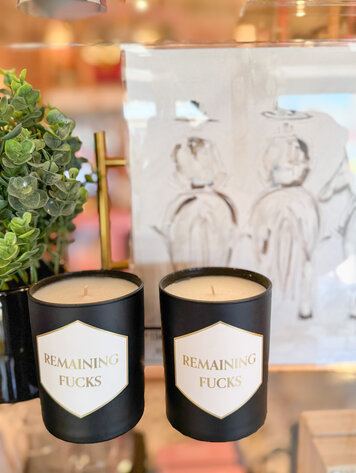 Chez Gagne Remaining F*'s Candle