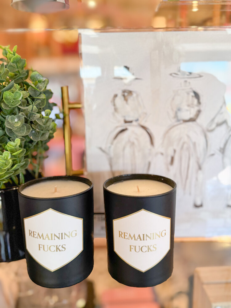 Chez Gagne Remaining F*'s Candle