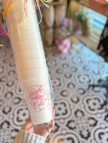 Sip Hip Hooray The Cocktail Club Foam Cups