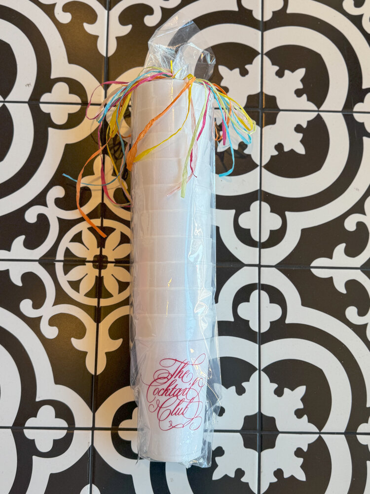 Sip Hip Hooray The Cocktail Club Foam Cups