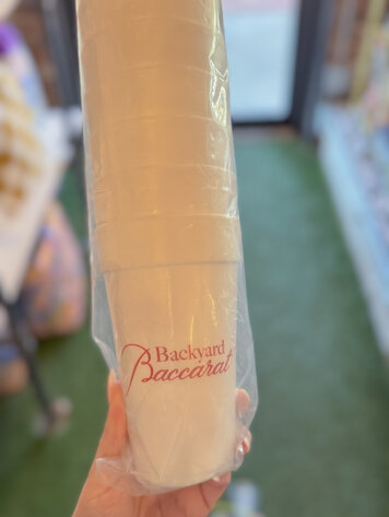 Backyard Vacation Foam Cups