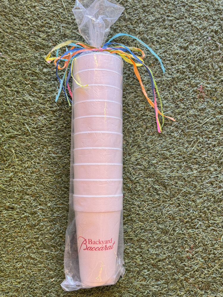 Backyard Vacation Foam Cups