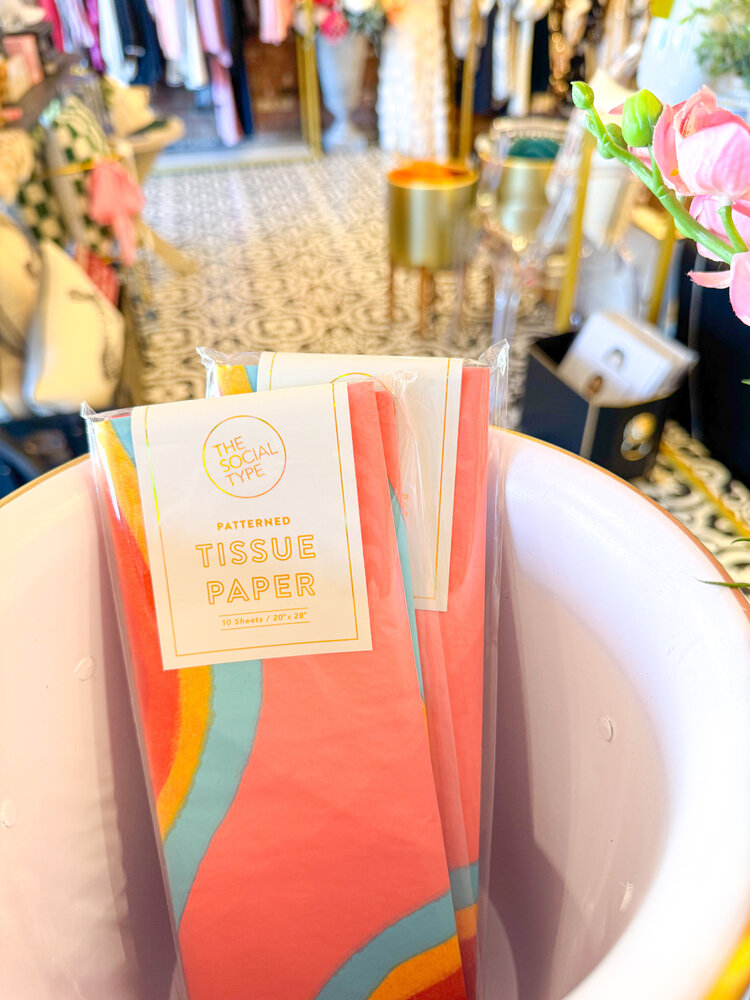 The Social Type Rainbow Tissue Paper