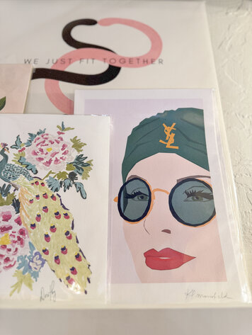 Karina Mansfield Girl Boss Art Print