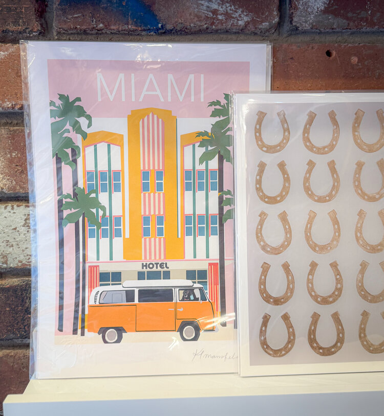 Karina Mansfield Miami Art Print