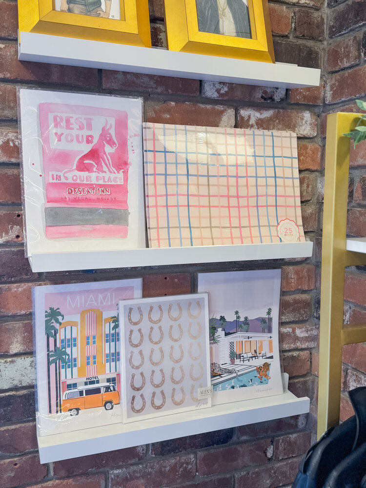 Furbish Desert Inn Matchbook Watercolor Print 9x12