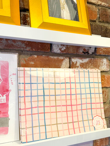 Talking out of Turn Placemat Pad - Pretty in Plaid