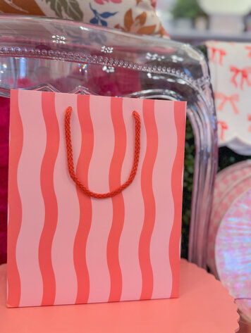 The Social Type Fussy Stripe Gift Bag