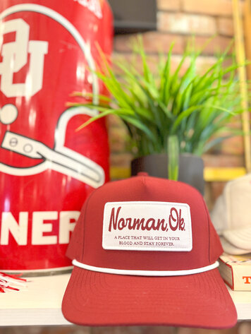 Happy By Rachel Norman, OK Stay Forever Rope Hat