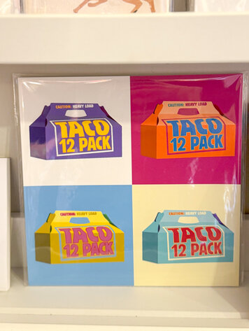 Kach Designs Taco Bell Pop Art Print