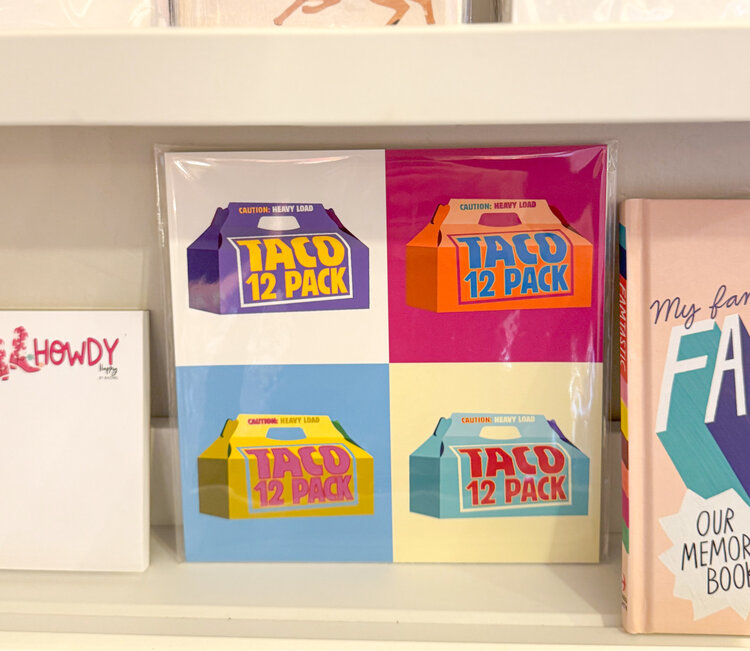 Kach Designs Taco Bell Pop Art Print