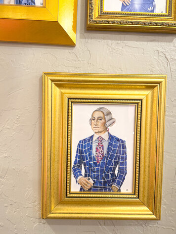 LX Artworks LX 5x7 Framed Art Print - GQ George