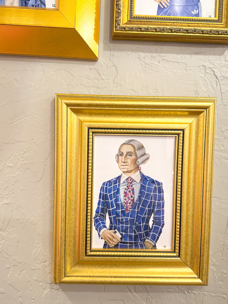 LX Artworks LX 5x7 Framed Art Print - GQ George