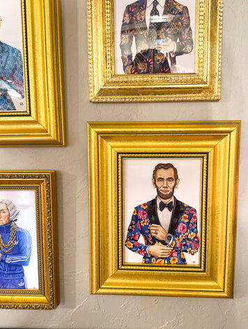 LX Artworks LX 5x7 Framed Paper Print - Forever Friday Abe