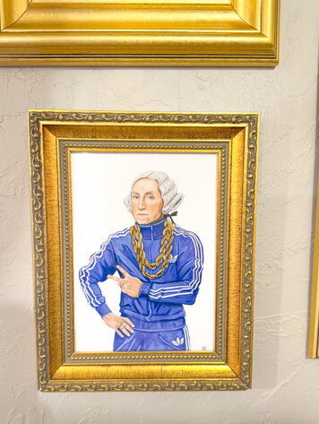 LX Artworks LX 5x7 Framed Paper Print - B Boi George