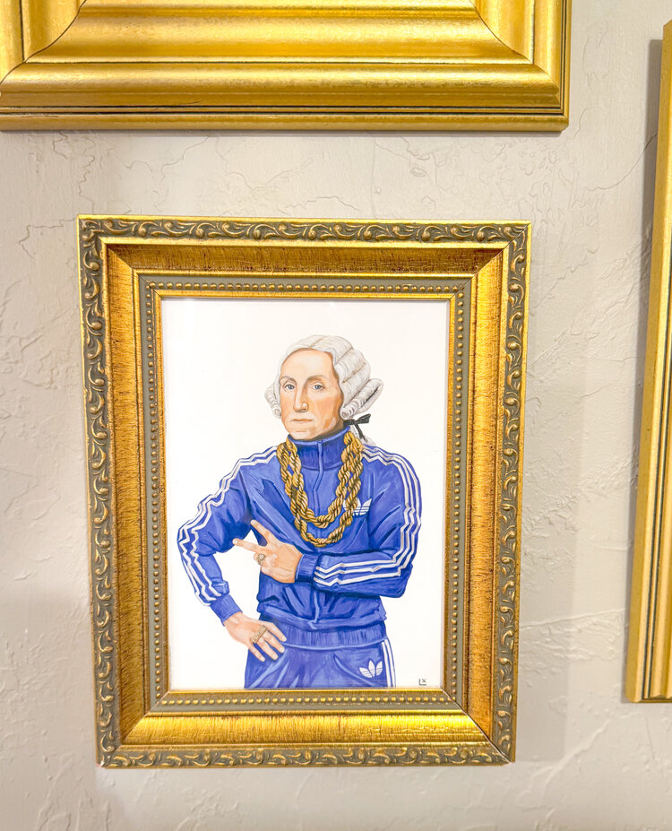 LX Artworks LX 5x7 Framed Paper Print - B Boi George