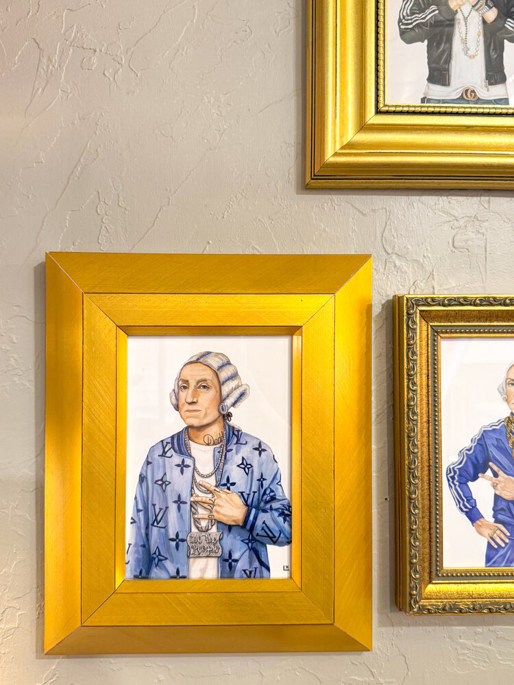 LX Artworks LX 5x7 Framed Paper Print - G Dub