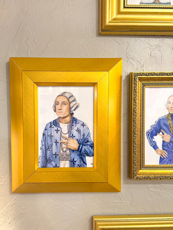 LX Artworks LX 5x7 Framed Paper Print - G Dub