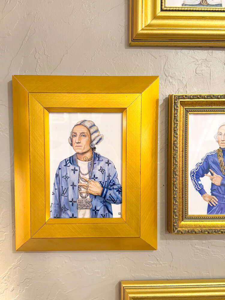 LX Artworks LX 5x7 Framed Paper Print - G Dub