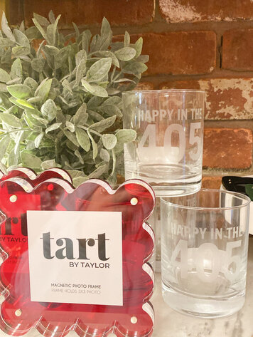 Tart By Taylor Red Mini Acrylic Frame