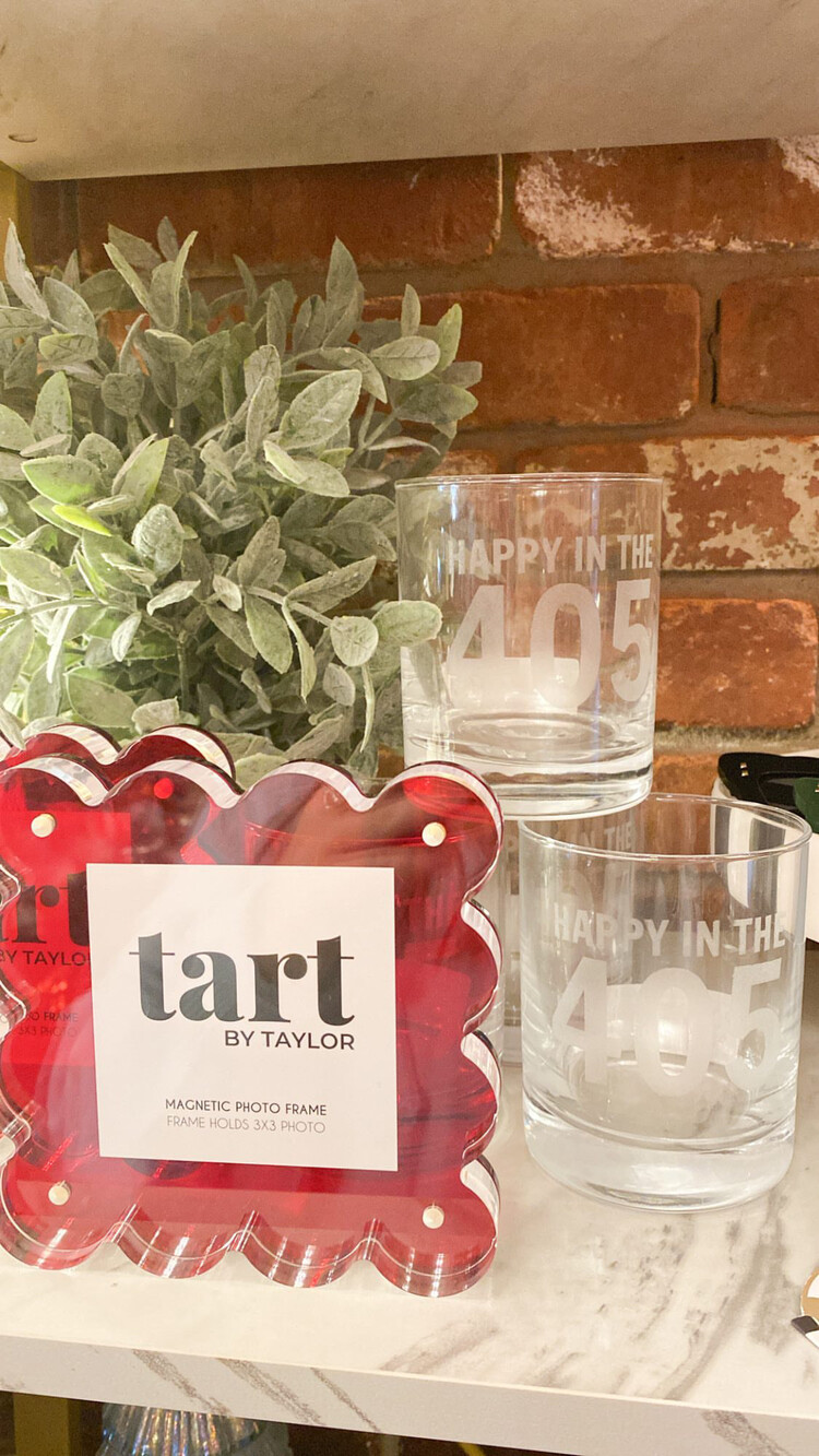 Tart By Taylor Red Mini Acrylic Frame