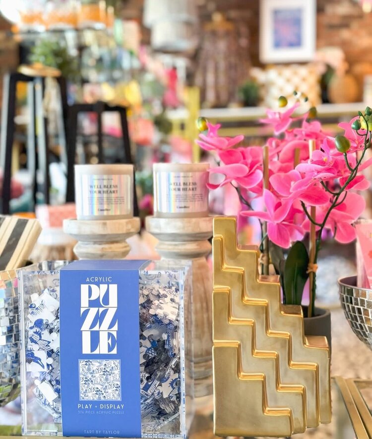 Room TwentySix. Furniture + Decor Step Pyramid Ceramic Sculpture