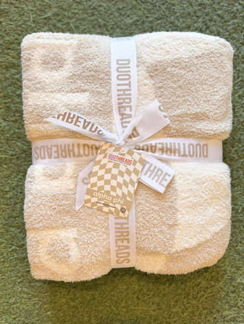 Duo Threads Sweet Dreams Sorority Blanket - Alpha Phi