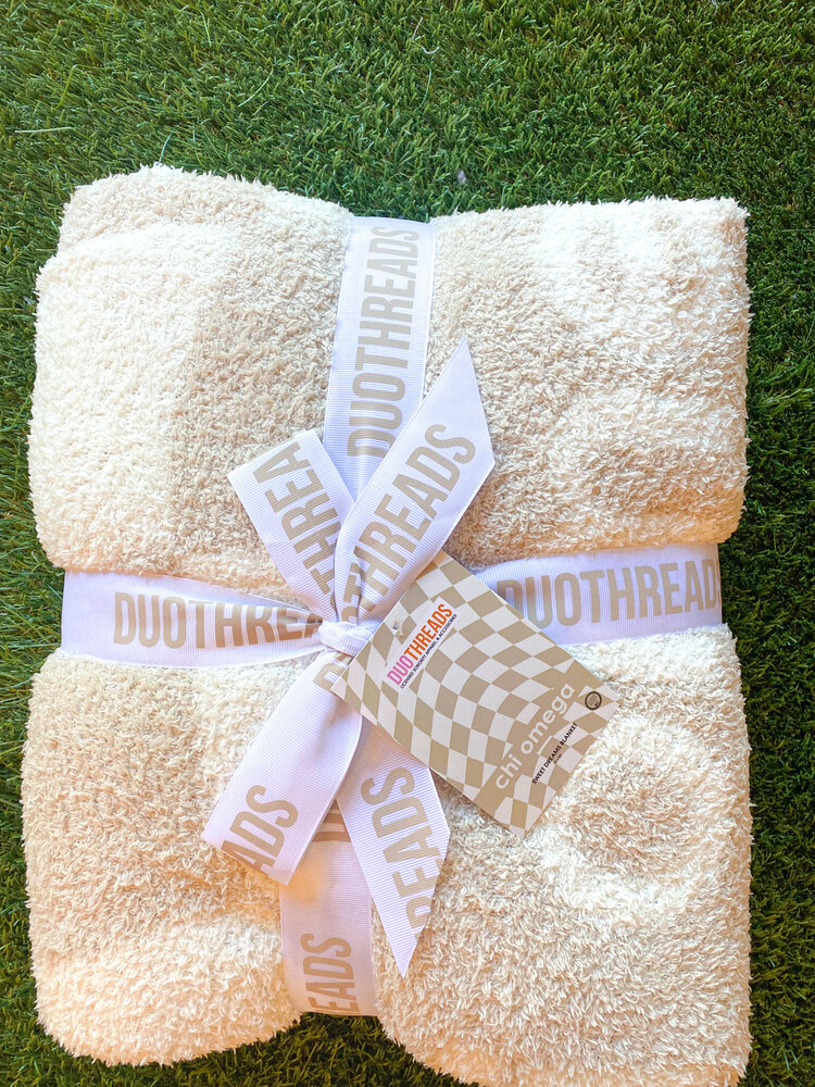 Duo Threads Sweet Dreams Sorority Blanket - Chi Omega