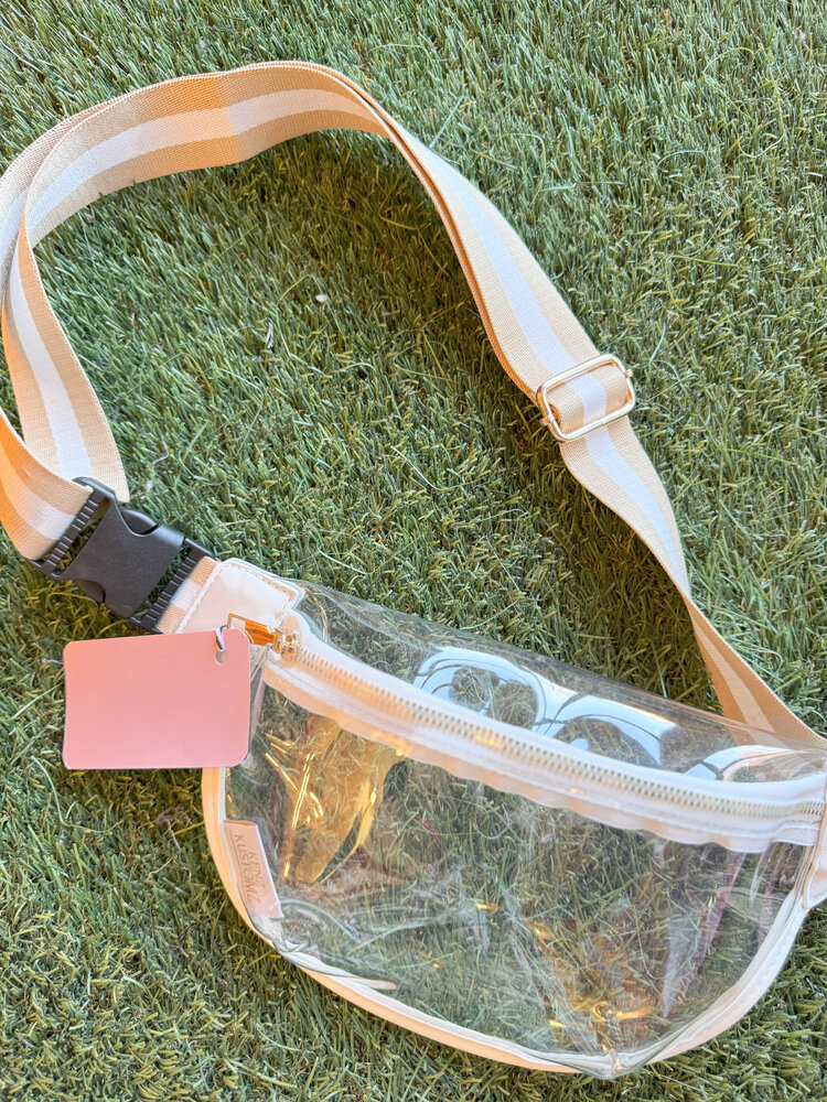 KenzKustomz Gameday Fanny Pack - White