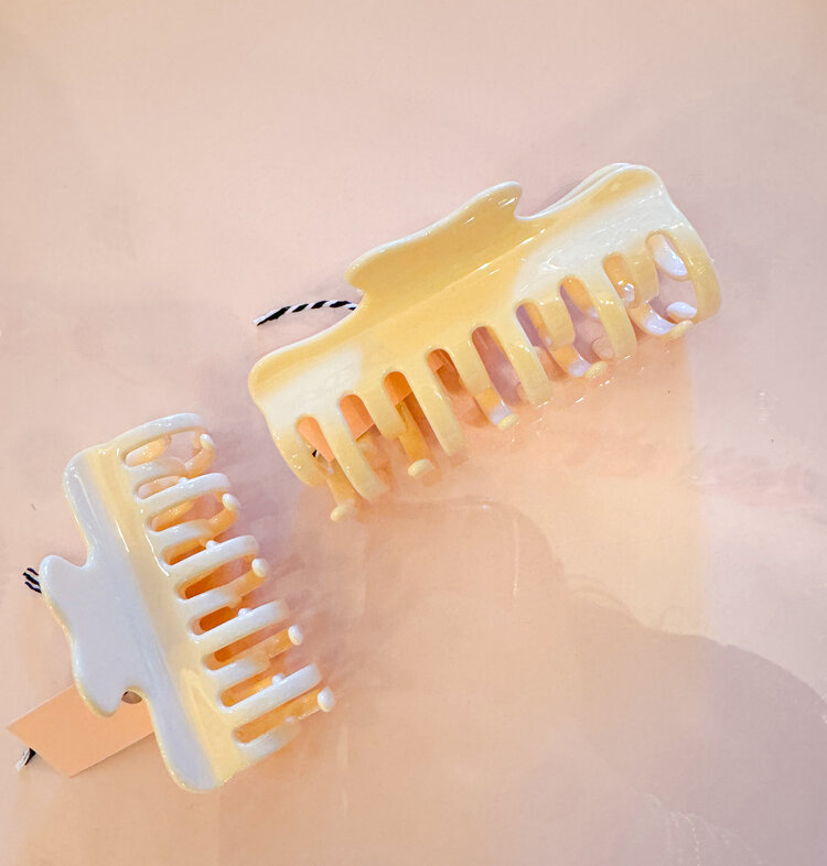 CHUNKS Jojo Claw in Large Cream