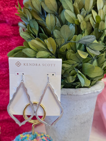 Kendra Scott Sophee Earring - Silver Metal