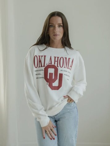 Gameday Social Apparel Co.® Oklahoma Guccio Multimedia Comfort Crew