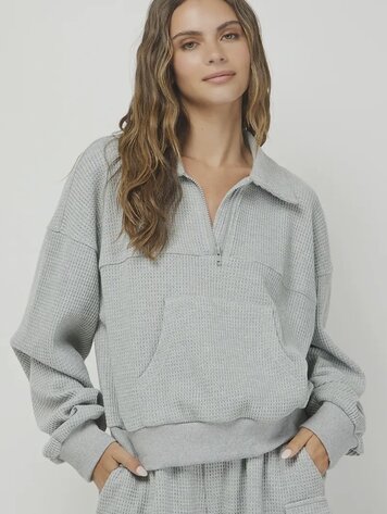 Needi Waffle Knit Sweatshirt