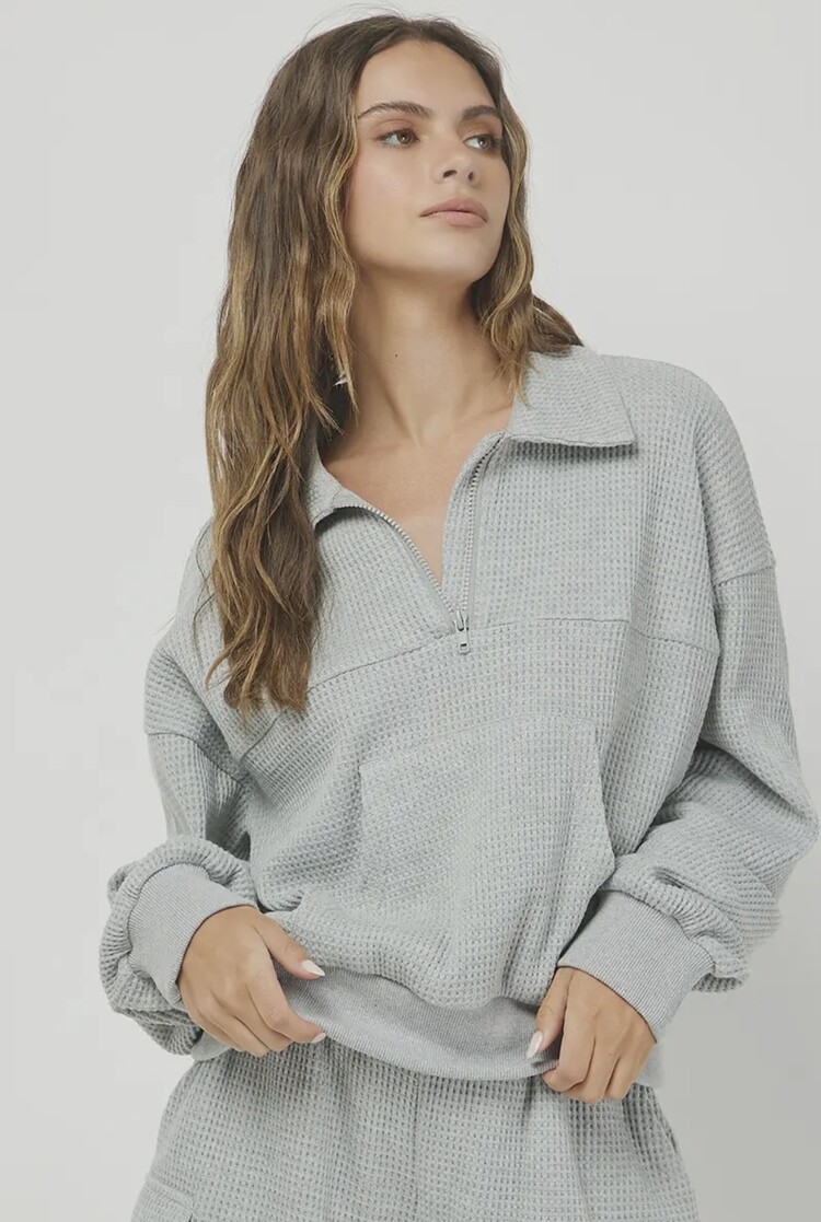 Needi Waffle Knit Sweatshirt