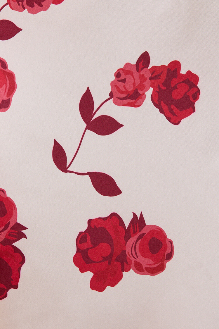 LE LIS Spaghetti Strap Lace Trim Detail Cowl Back Satin Midi Dress