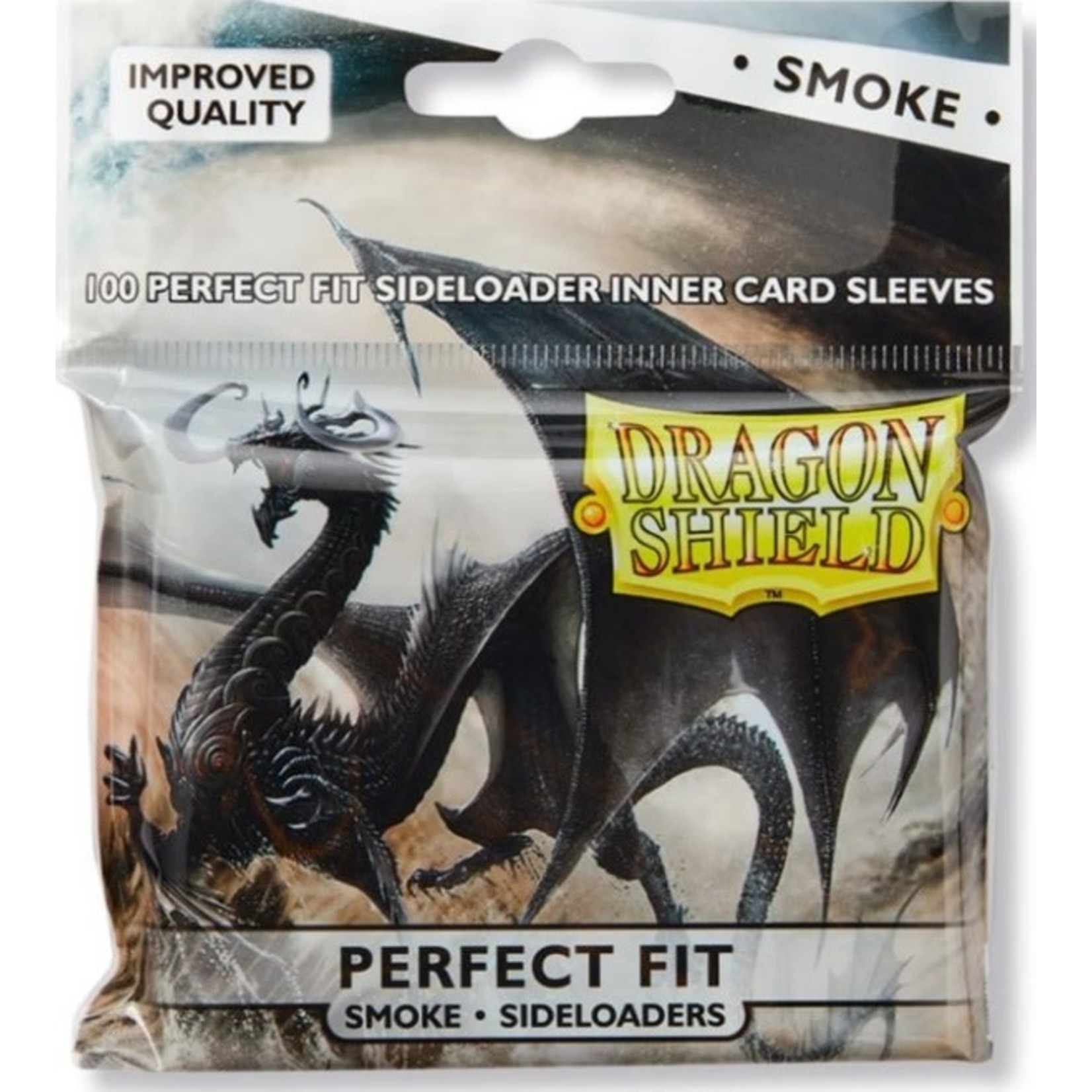 Dragon Shield Sleeves  Perfect Side Loader Smoke