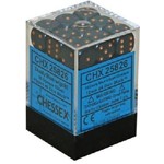 chessex Chessex Dice Opaque 36D6 Dusty Blue/Copper