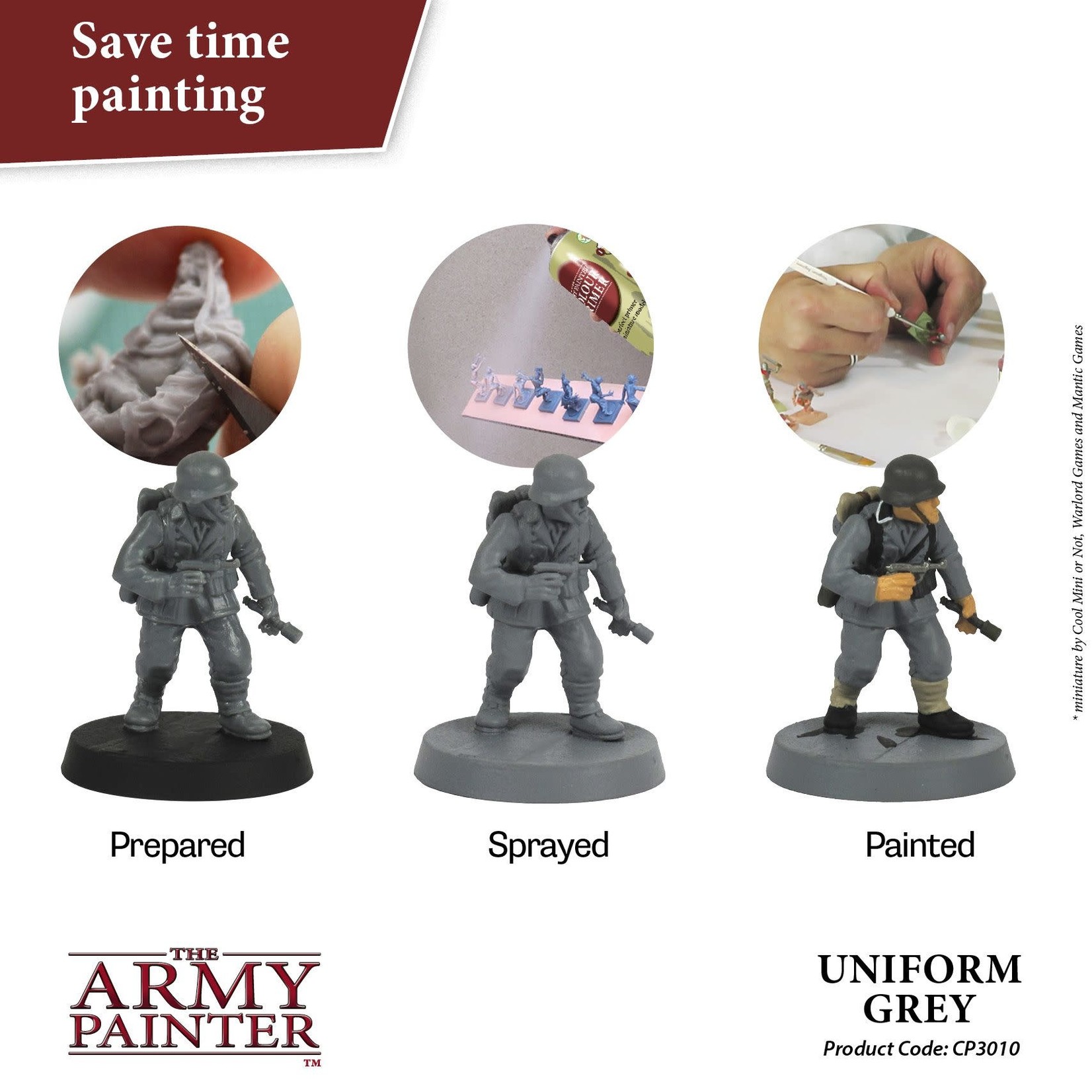 Army Painter Army Painter Spray Primer  Uniform Grey