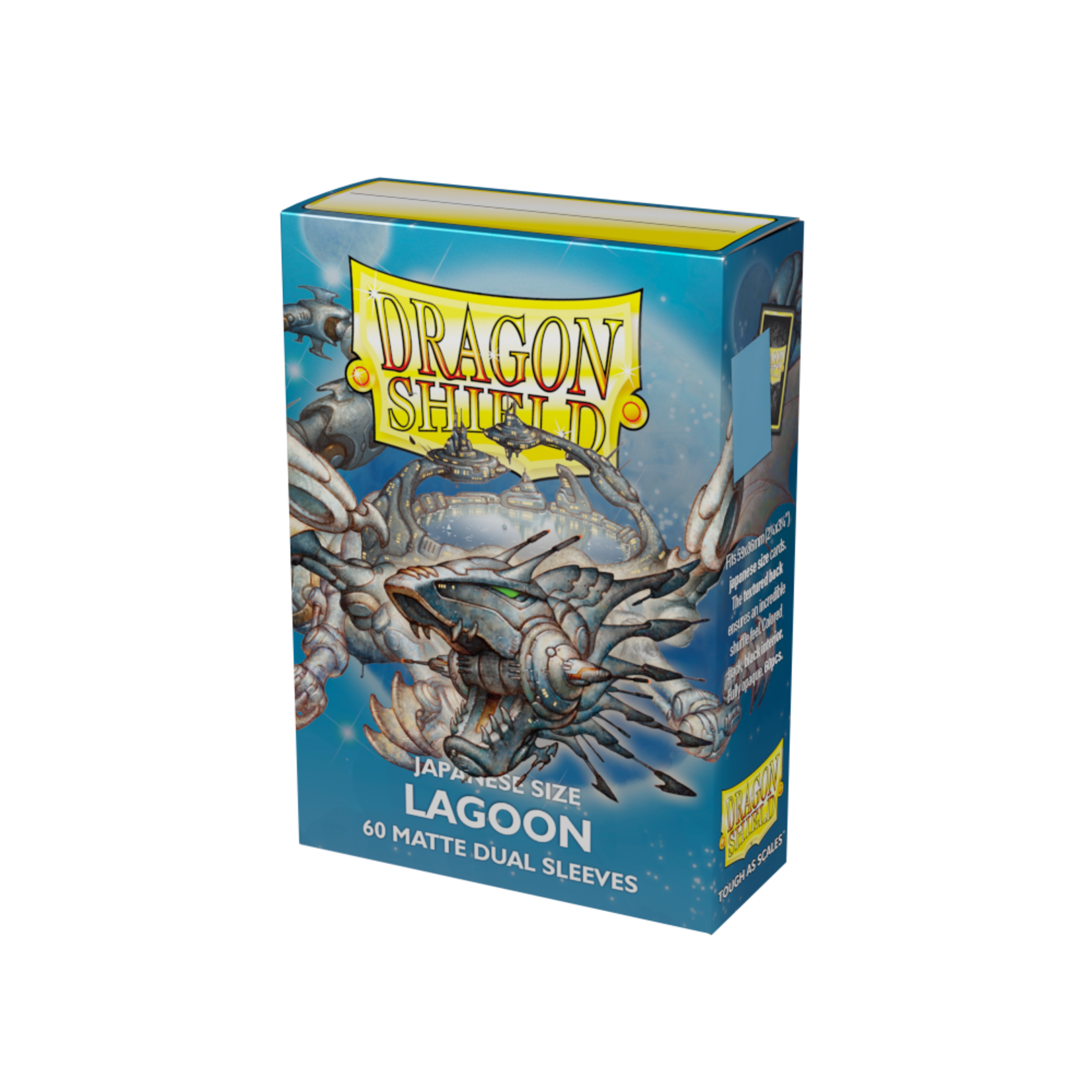 Arcane Tinmen Dragon Shield Japanese Fit 60ct Dual Matte Lagoon