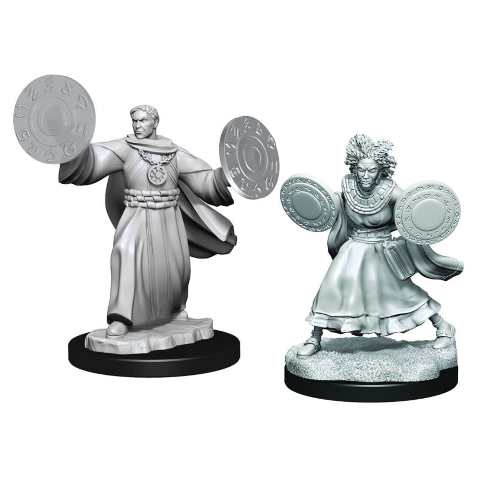 Wizards of the Coast Critical Roll Miniatures 1 Human Graviturgy & Chronurgy Wizards