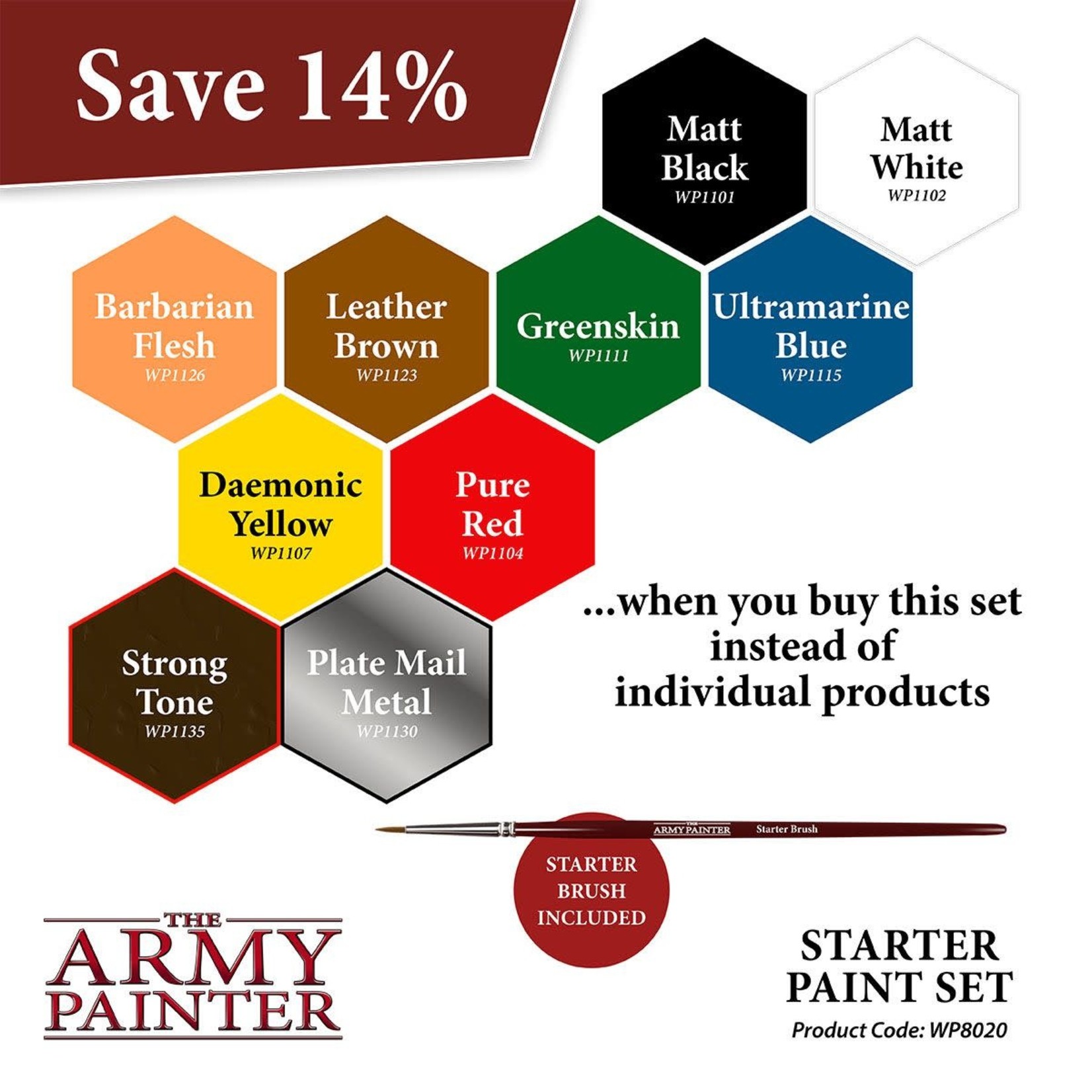 Army Painter Army Painter Warpaint Starter Kit