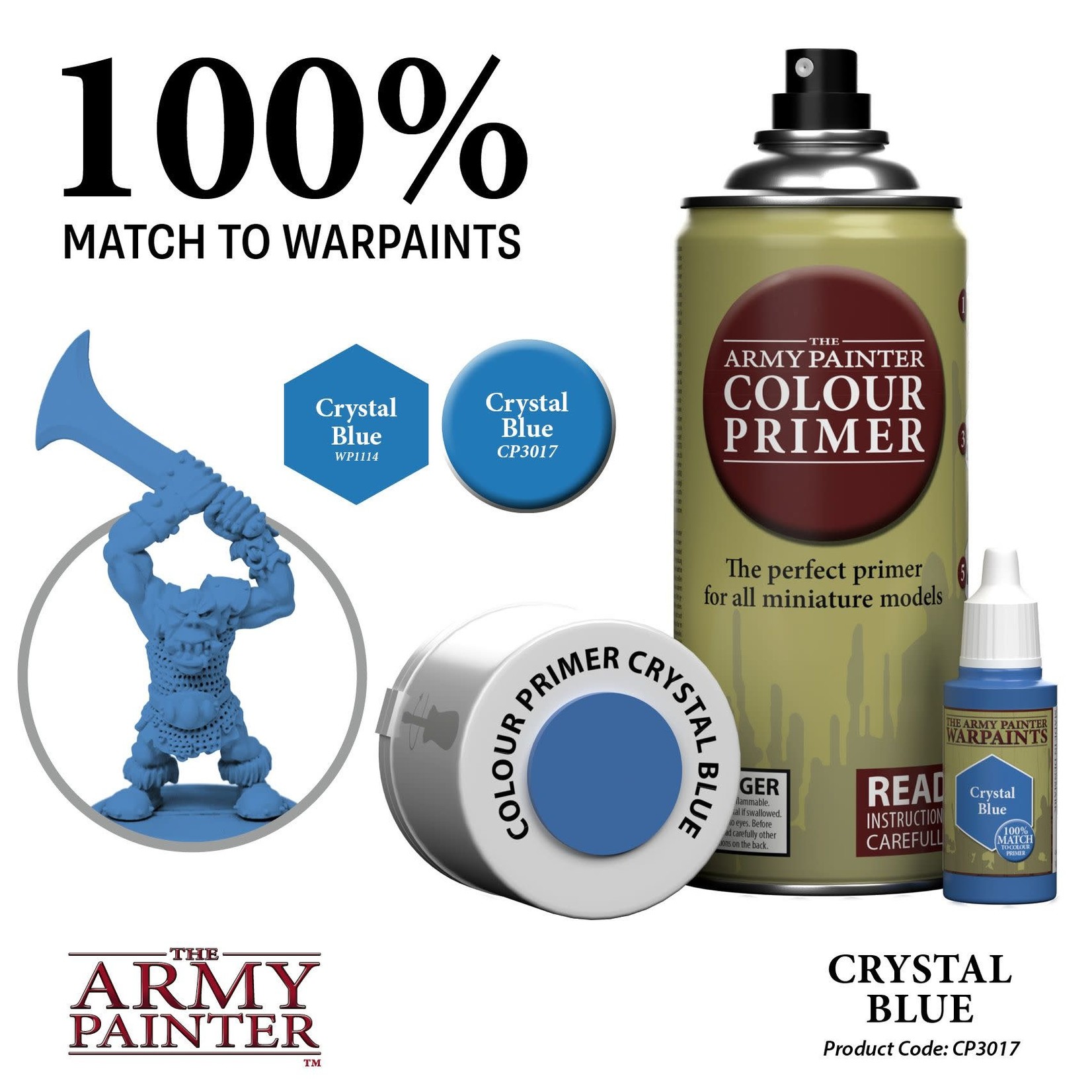 Army Painter Army Painter Spray Primer  Crystal Blue