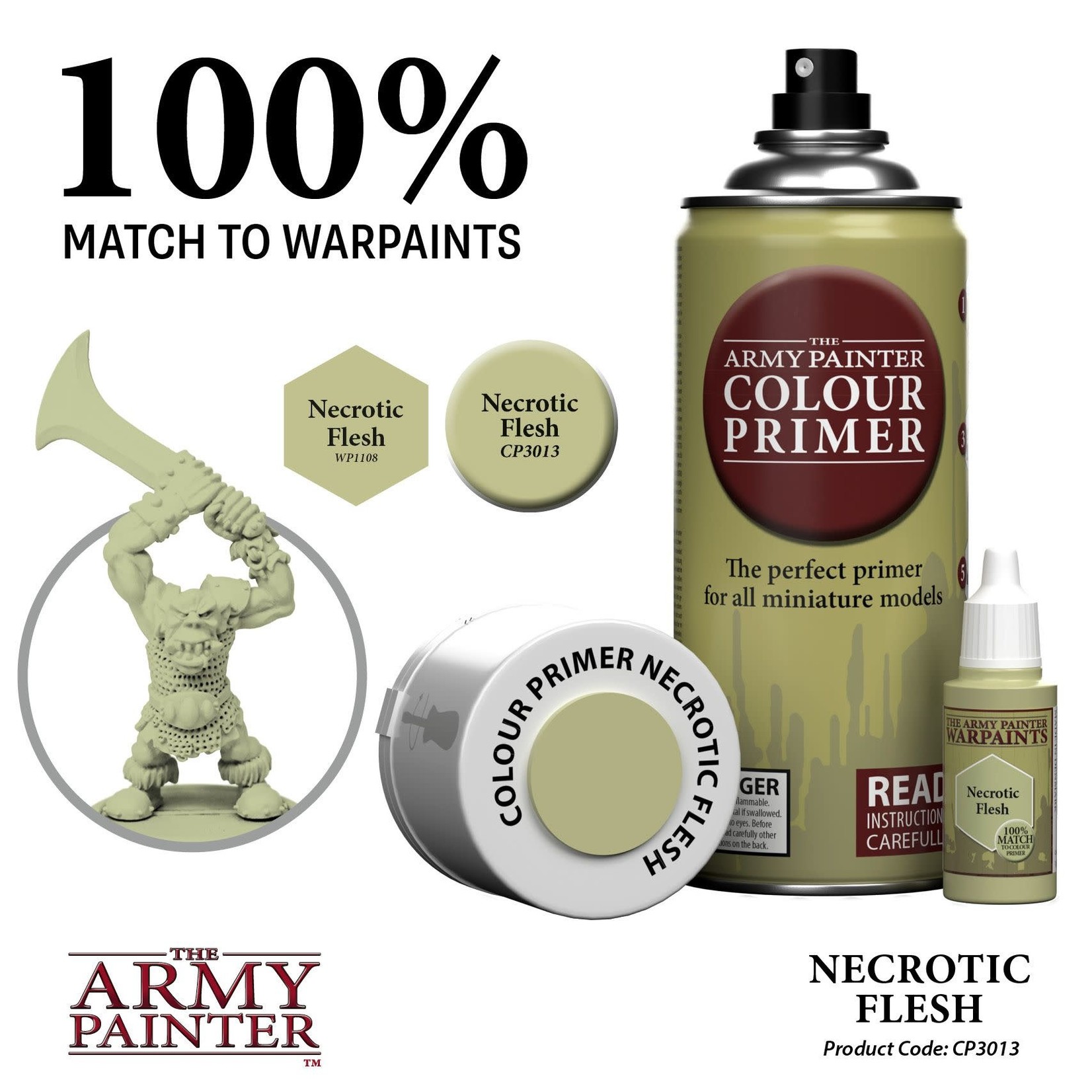 Army Painter Army Painter Spray Primer  Necrotic Flesh