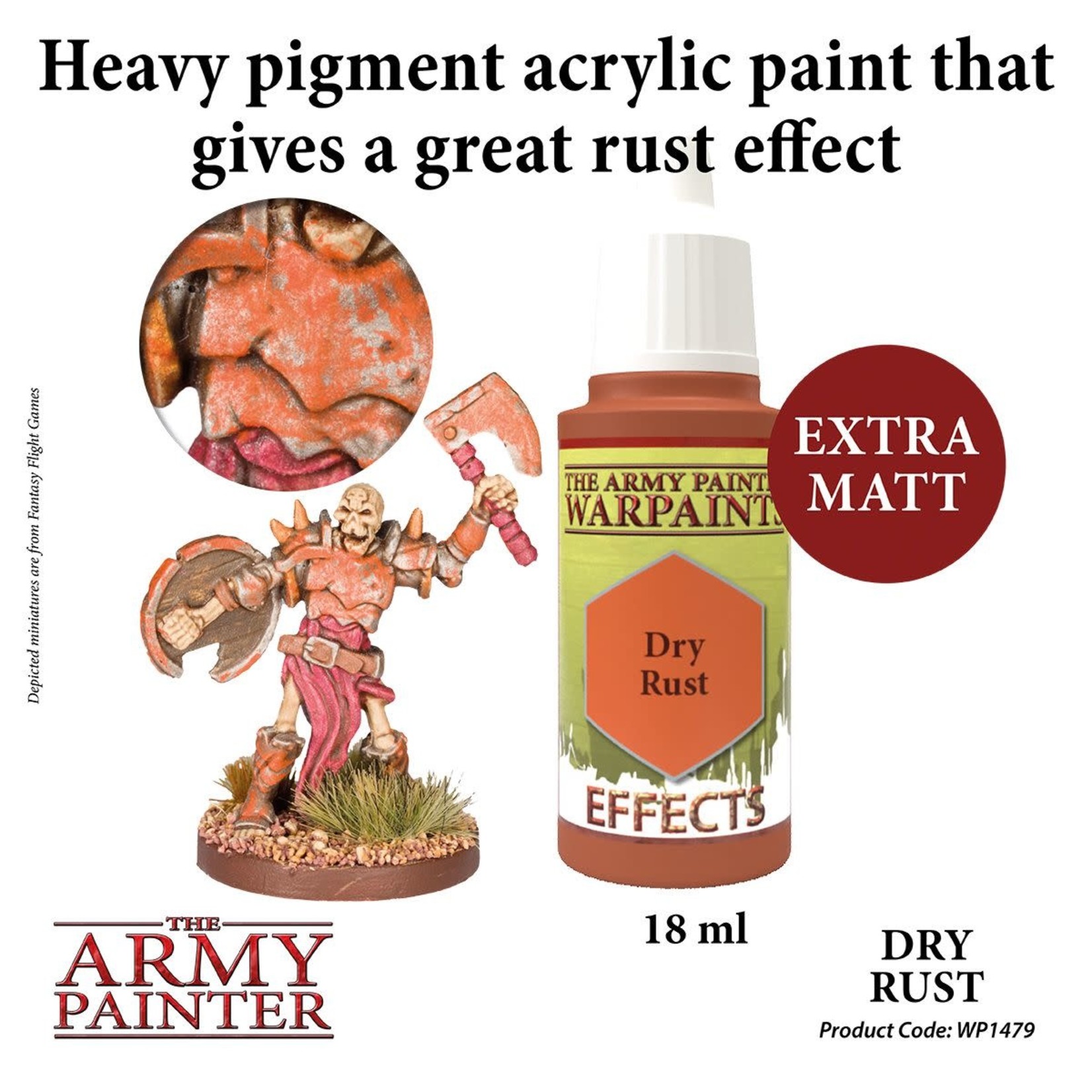 Army Painter Army Warpaints Effects: Dry Rust