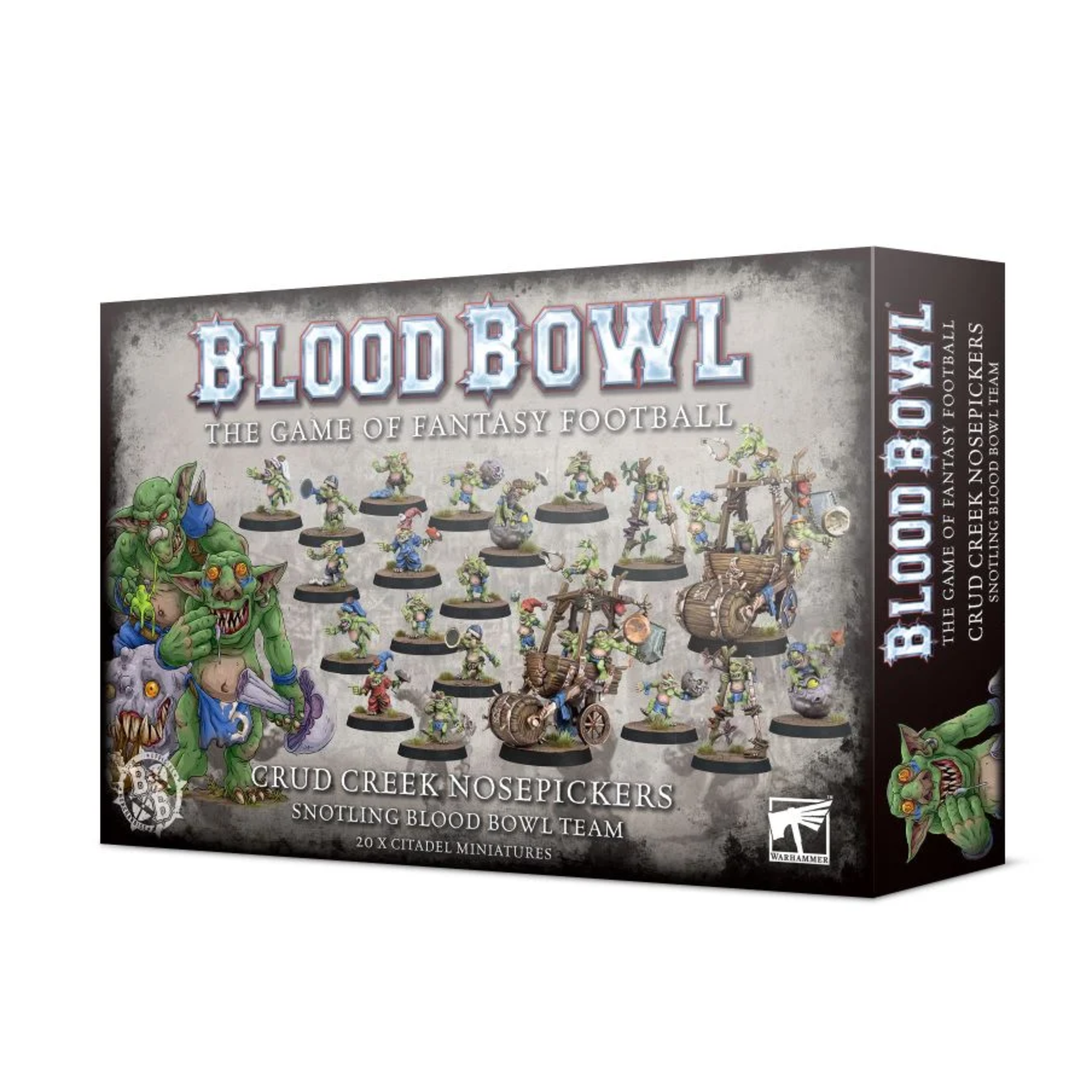 Games Workshop Blood Bowl Snotling Team - Crud Creek Nosepickers