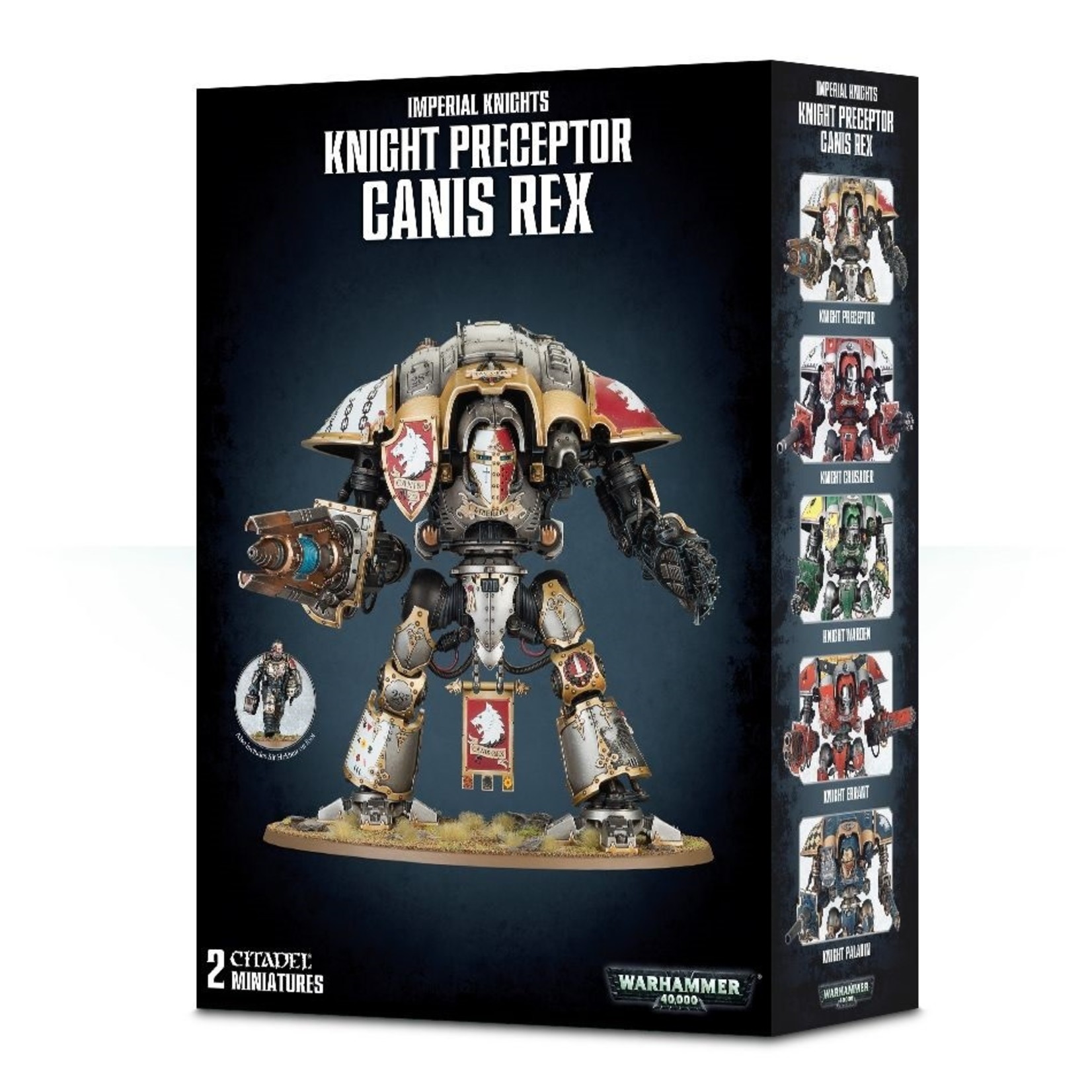 Games Workshop Imperial Knights Knight Preceptor Canis Rex