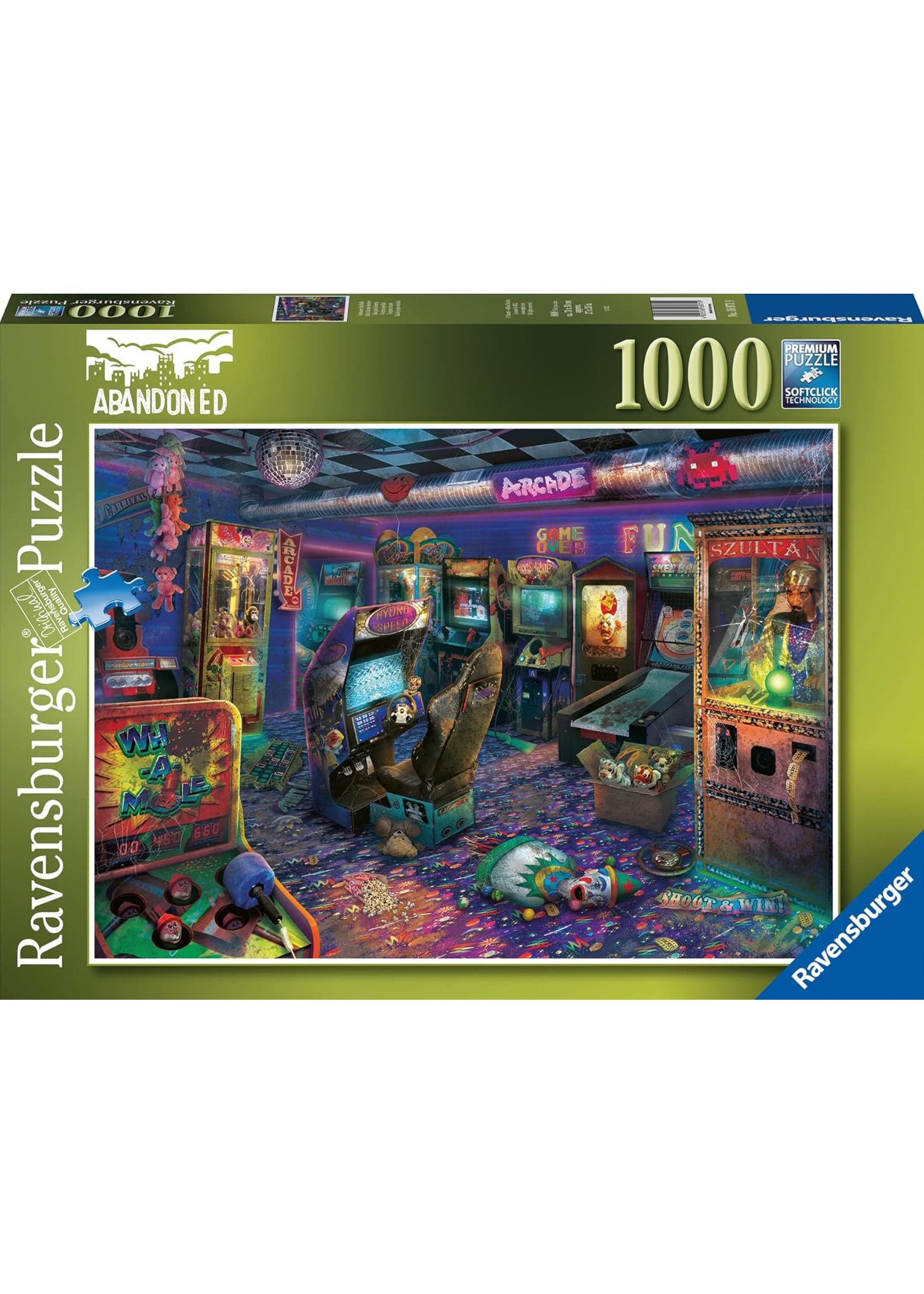 Abandoned Series: Forgotten Arcade 1000Pc  Puzzle