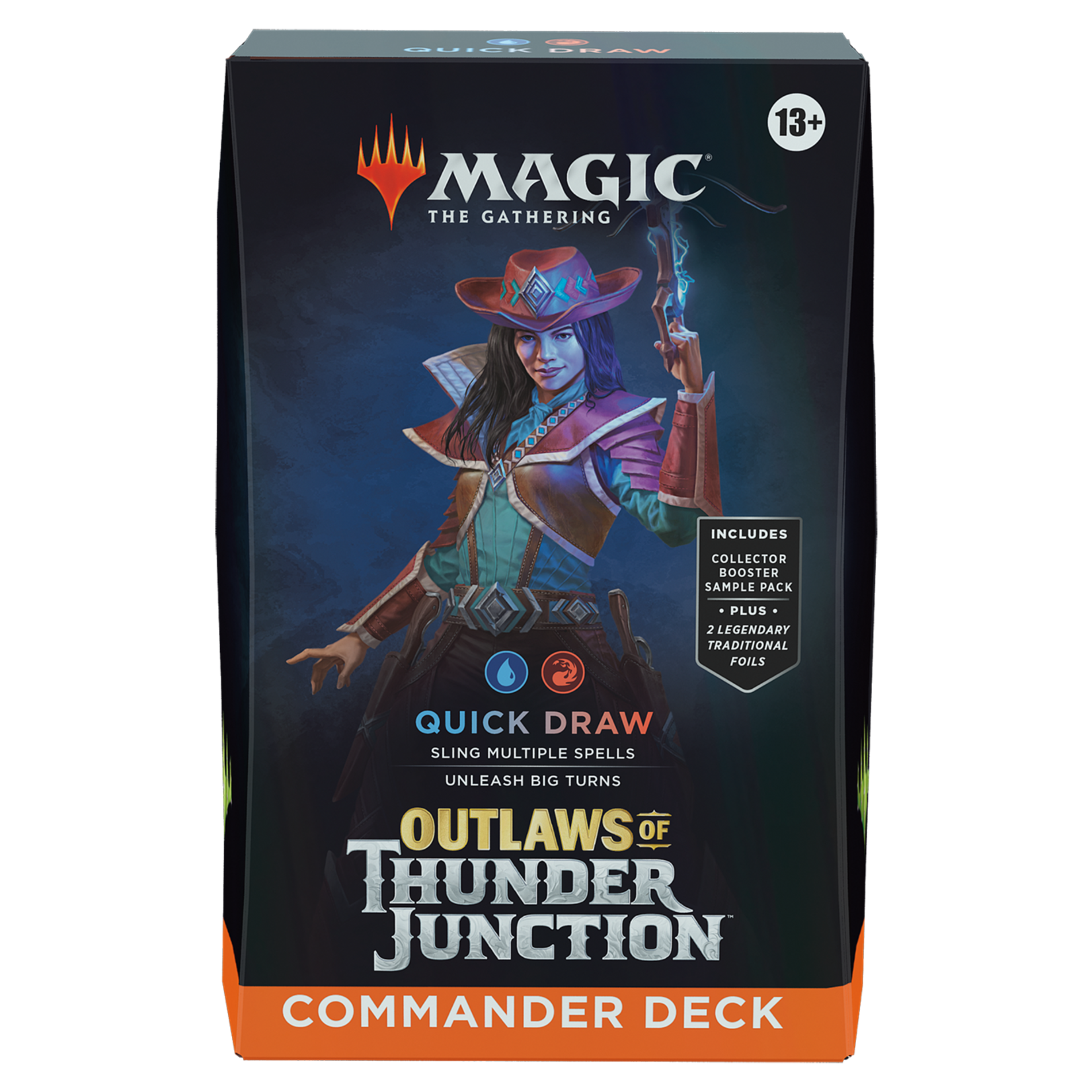 Wizards of the Coast OUTLAWS OF THUNDER JUNCTION COMMANDER DECK (QUICK DRAW)